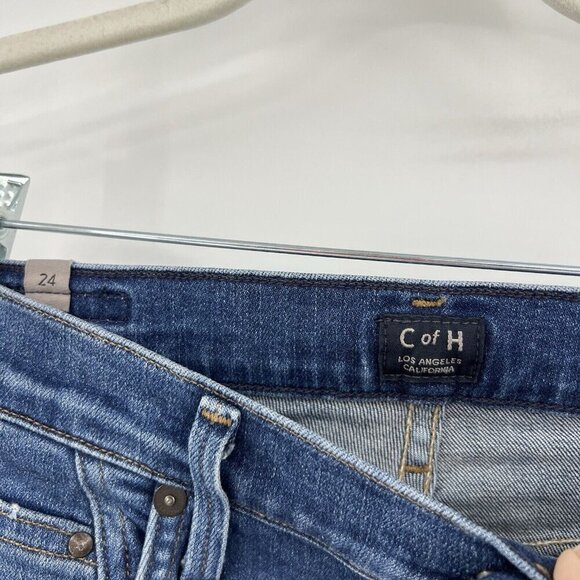 Citizens of Humanity COH Rocket High Rise Skinny Jeans 24 Cotton Stretch TAOS - Picture 4 of 7